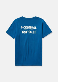 a person wearing a blue shirt
