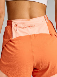 Jog 6 Short Camellia/Snapdragon