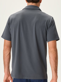 a person wearing a grey shirt