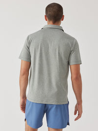 a person wearing a green shirt