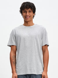 Men's Everyday Classic Shortsleeve in Heather Grey – image 1