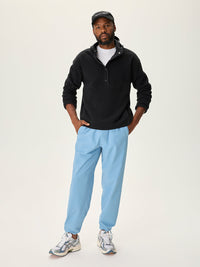 RecFleece Snap Up Hoodie Black