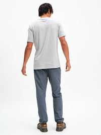 Men's RecTrek Pant in Dark Storm – back full-length view