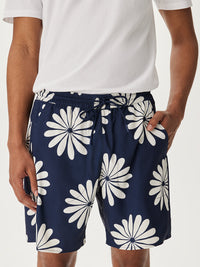 SolarCool 7in Short Navy Floral