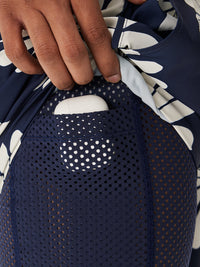 SolarCool 7in Short Navy Floral