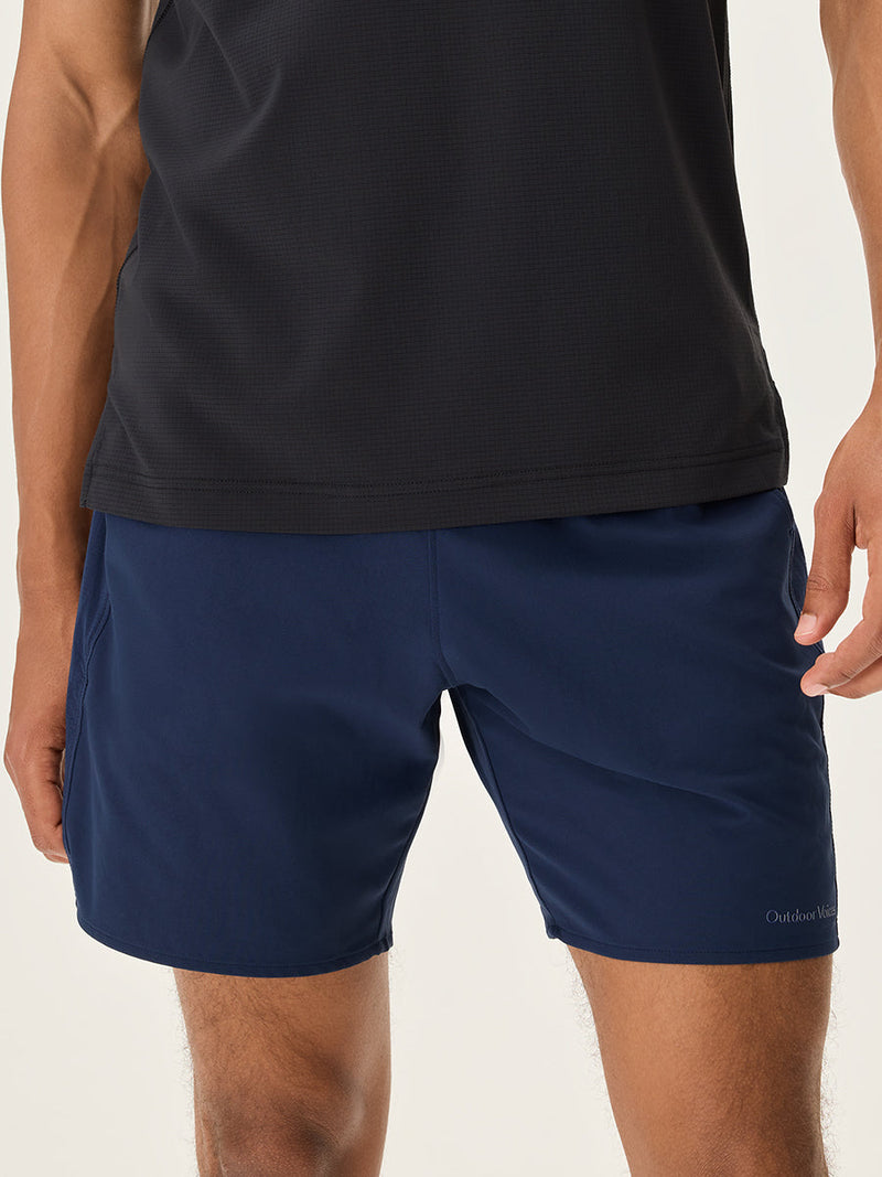 High Stride 5in with Pockets - Unlined Navy