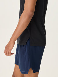 High Stride 5in with Pockets - Unlined Navy