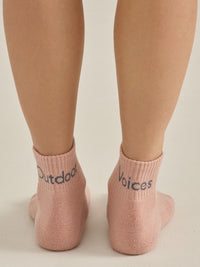 OV Rec Ankle Sock Rose Water