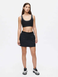 Outdoor 4" Skort with adjustable waistband, perfect for outdoor adventures and activities.