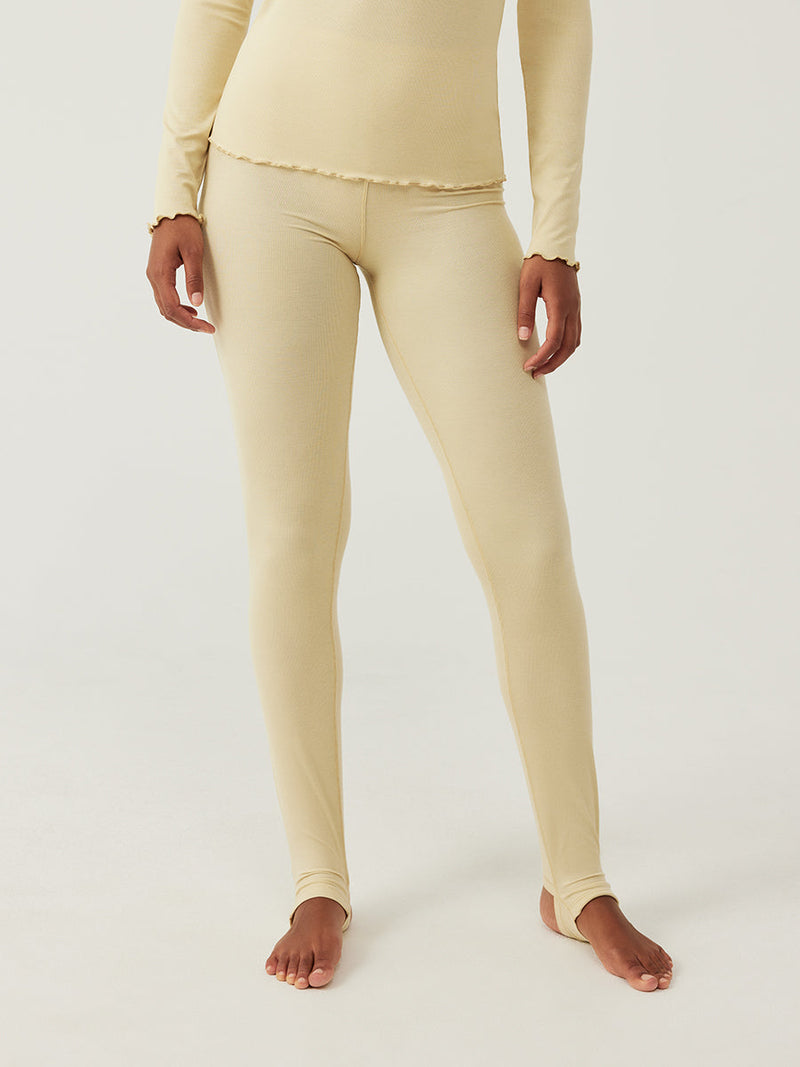 SheerRib Stirrup Legging Wheat 029 copy
