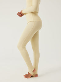 SheerRib Stirrup Legging Wheat 049 copy