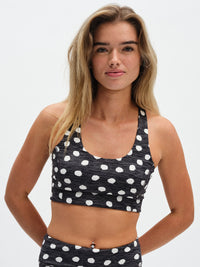 Doing Things Bra in Polka Dot – front close-up