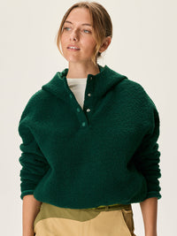 MegaFleece Cropped Pullover Conifer
