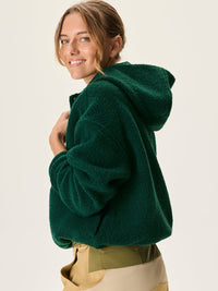 MegaFleece Cropped Pullover Conifer