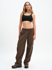 RecTrek Zip Pant in Soil Multi – front full-length view