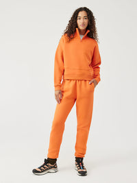 Nimbus 1/4 Zip Sweatshirt Mustang