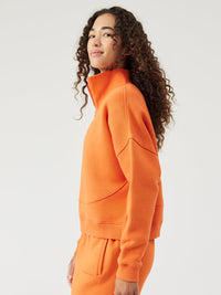 Nimbus 1/4 Zip Sweatshirt Mustang