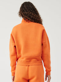 Nimbus 1/4 Zip Sweatshirt Mustang