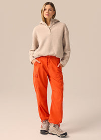 MegaFleece Cropped Pullover Oatmeal