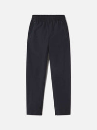 Flat lay of RecTrek 26" Pant in Dark Navy, featuring a pull-on style with front pockets.