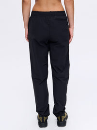 Back view of RecTrek 29" Pant in Black, featuring a comfortable pull-on design with an adjustable drawstring.